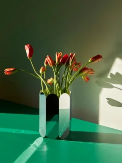 HAY Arcs vase, mirror