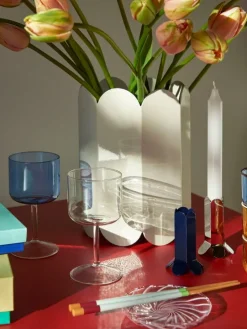 HAY Arcs vase, mirror