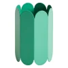 HAY Arcs vase, small, green