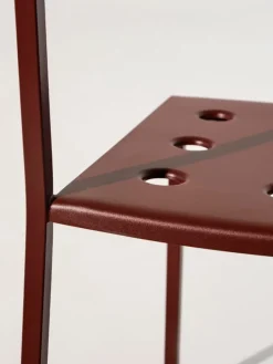 HAY Balcony armchair, iron red