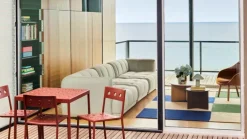 HAY Balcony chair, iron red