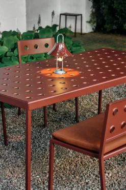 HAY Balcony cushion for Dining bench, red cayenne