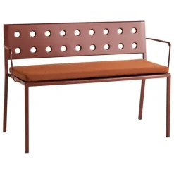HAY Balcony cushion for Dining bench, red cayenne
