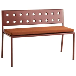 HAY Balcony Dining bench, 114 x 52 cm, iron red