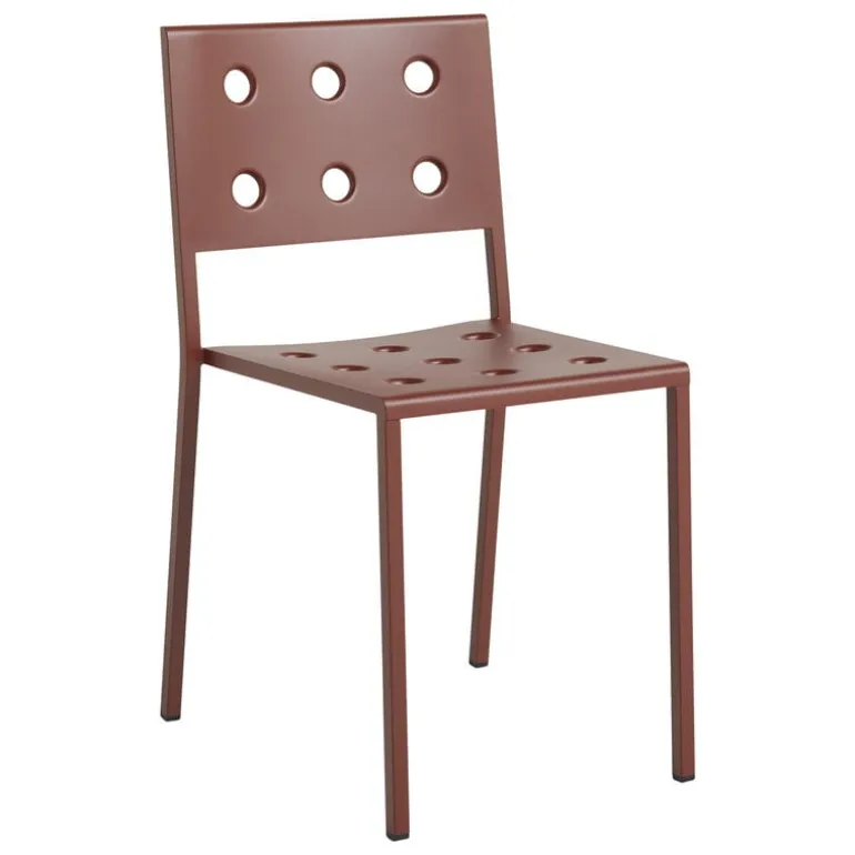 HAY Balcony dining chair, iron red