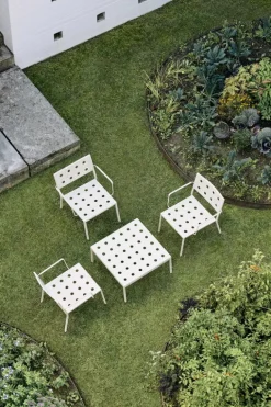 HAY Balcony lounge armchair, chalk beige