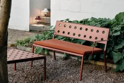 HAY Balcony Lounge bench cushion, red cayenne