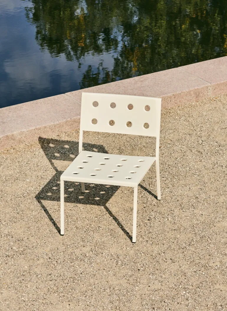 HAY Balcony lounge chair, chalk beige