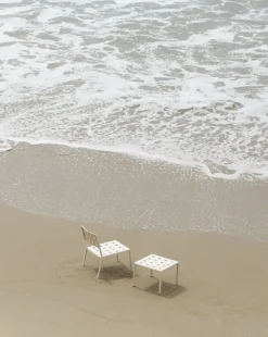 HAY Balcony lounge chair, chalk beige