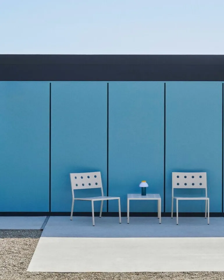 HAY Balcony lounge chair, chalk beige