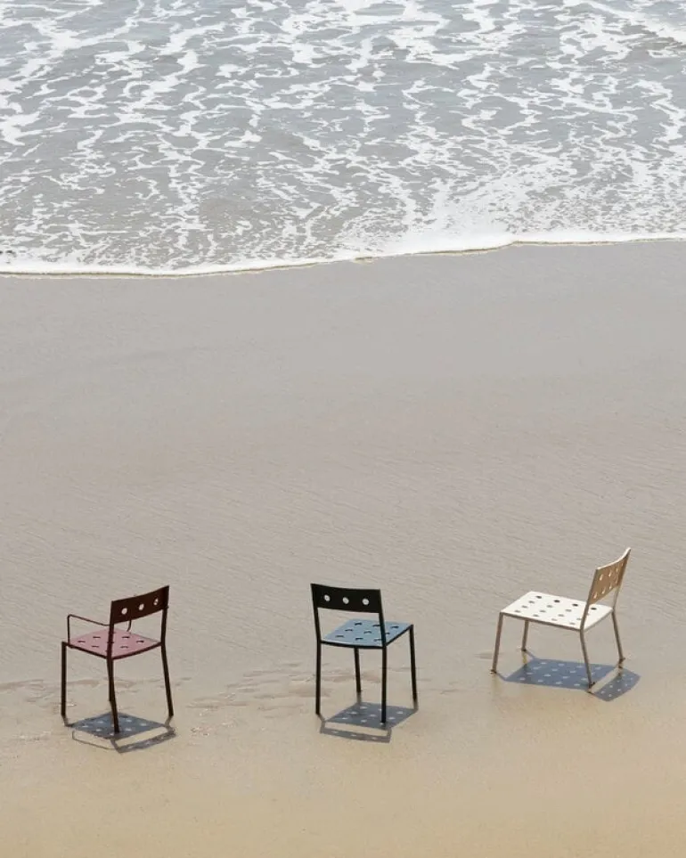 HAY Balcony lounge chair, chalk beige