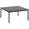 HAY Balcony low table, 75 x 76 cm, anthracite