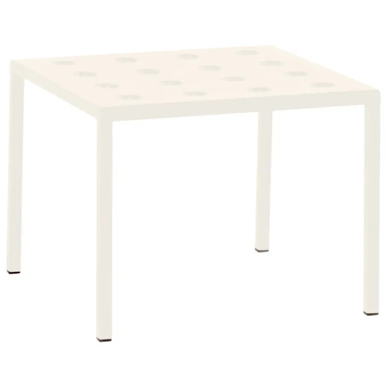 HAY Balcony low table, 50 x 51,5 cm, chalk beige