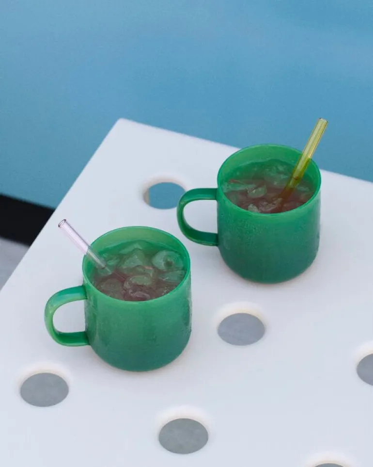 HAY Balcony low table, 50 x 51,5 cm, chalk beige