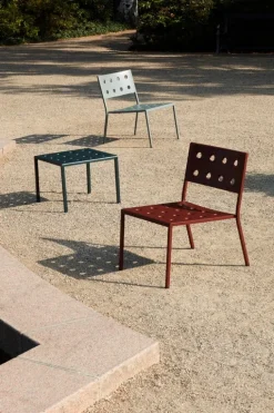 HAY Balcony low table, 50 x 51,5 cm, dark forest