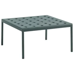 HAY Balcony low table, 75 x 76 cm, dark forest