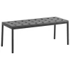 HAY Balcony low table, 96,5 x 41 cm, anthracite