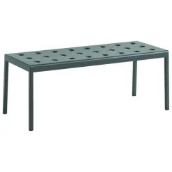 HAY Balcony low table, 96,5 x 41 cm, dark forest
