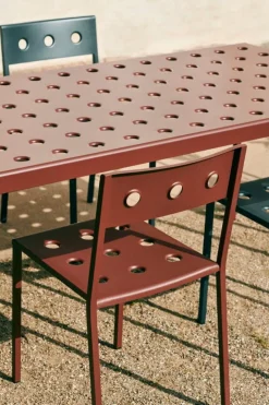 HAY Balcony table, 144 x 76 cm, iron red