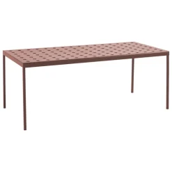 HAY Balcony table, 190 x 87 cm, iron red