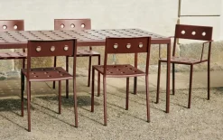 HAY Balcony table, 190 x 87 cm, iron red