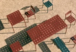 HAY Balcony table, 190 x 87 cm, iron red