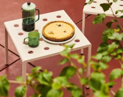 HAY Balcony table, 75 x 76 cm, chalk beige