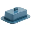 HAY Barro butter dish, dark blue