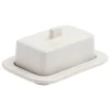 HAY Barro butter dish, off-white