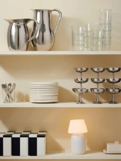 HAY Barro butter dish, off-white