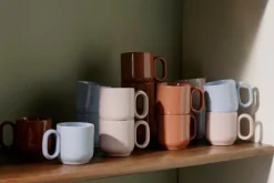 HAY Barro cup, set of 2, light blue