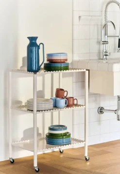 HAY Barro jug, tall, dark blue