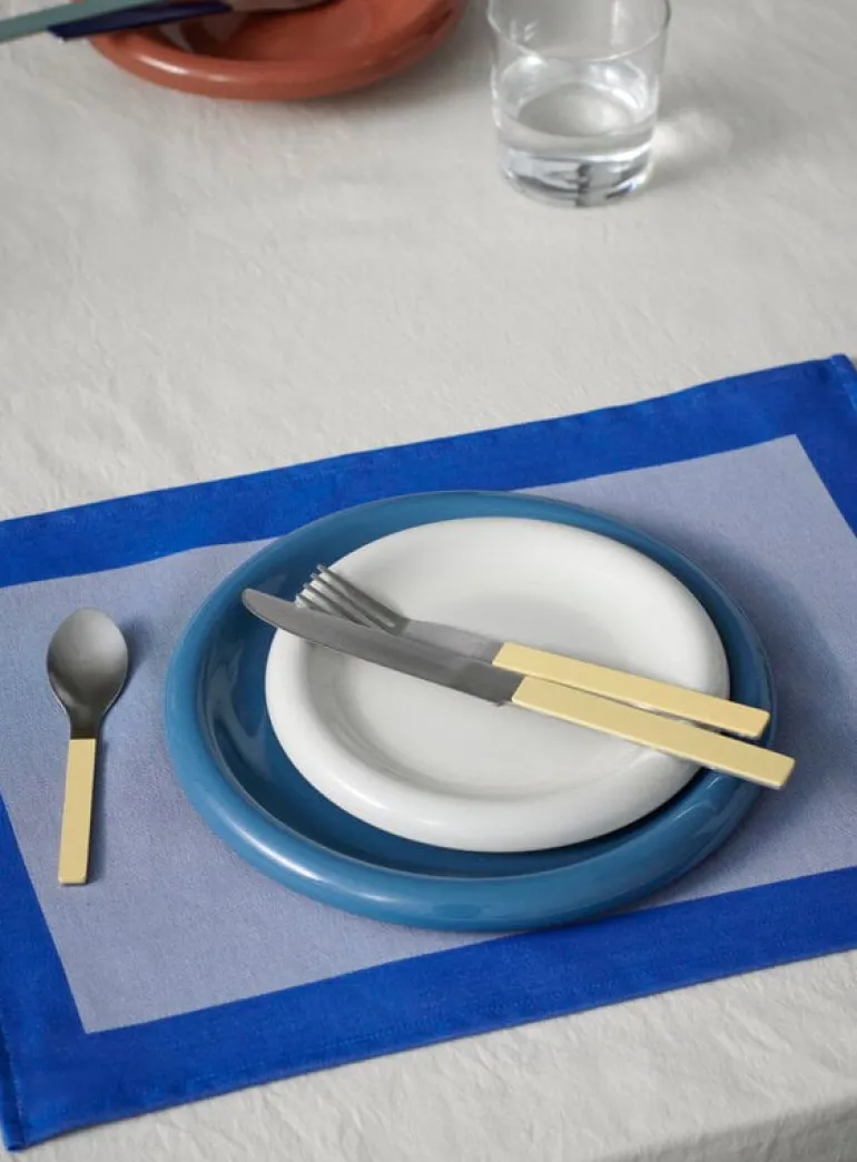 HAY Barro plate, set of 2, 18 cm, off-white