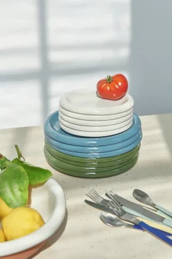 HAY Barro plate, set of 2, 24 cm, green