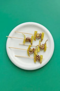 HAY Barro plate, set of 2, 24 cm, off-white