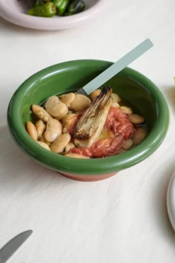 HAY Barro salad bowl, S, green