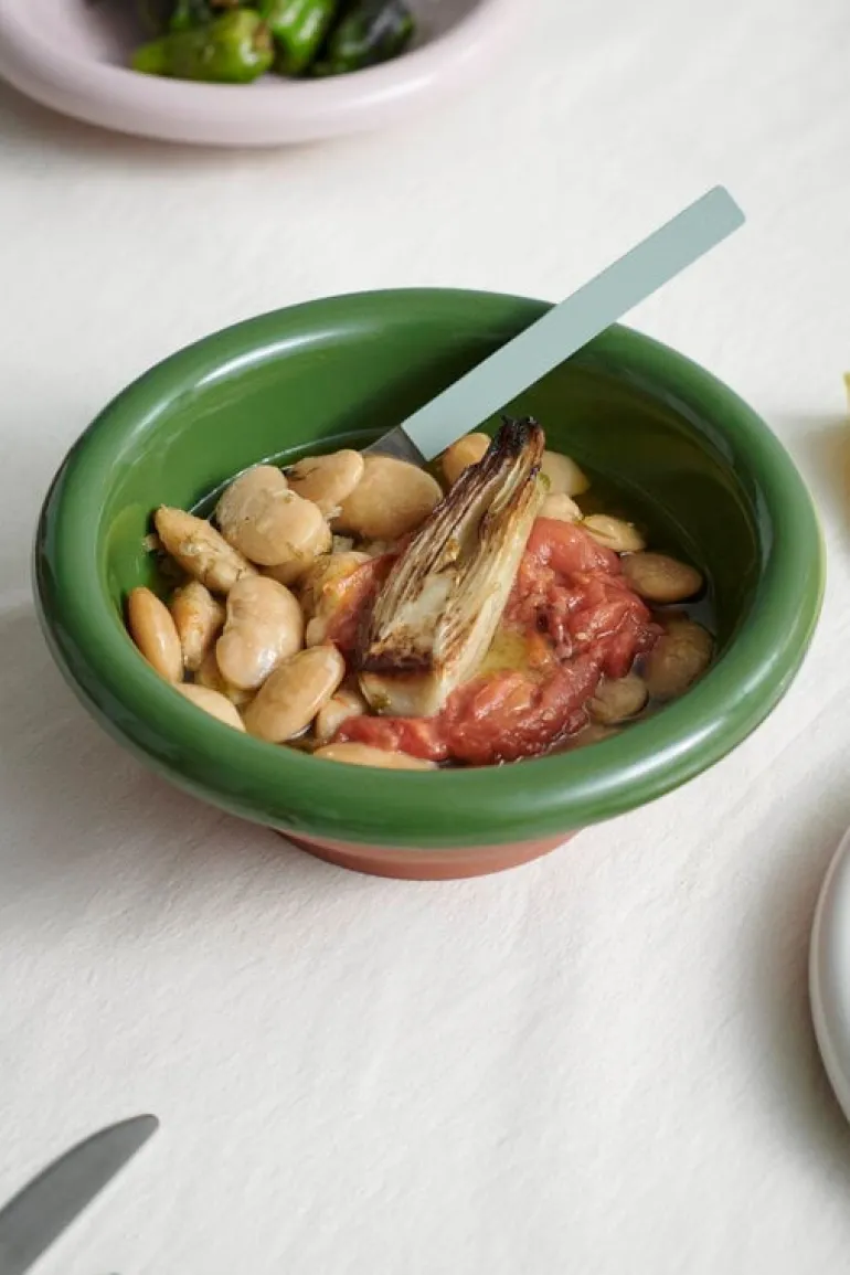 HAY Barro salad bowl, S, green