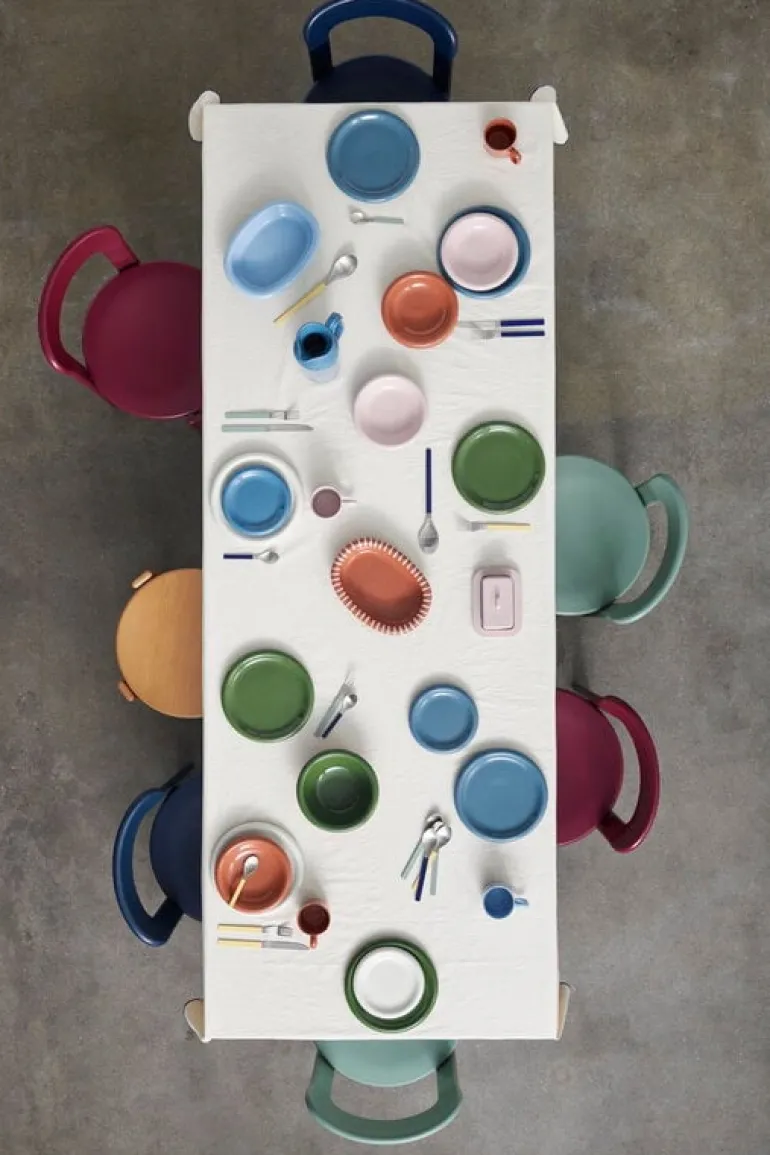 HAY Barro salad bowl, S, green