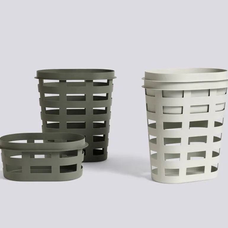 HAY Basket, L, light grey