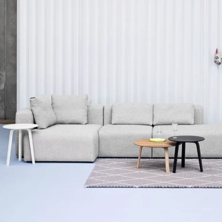 HAY Bella coffee table 45 cm, high, oiled oak