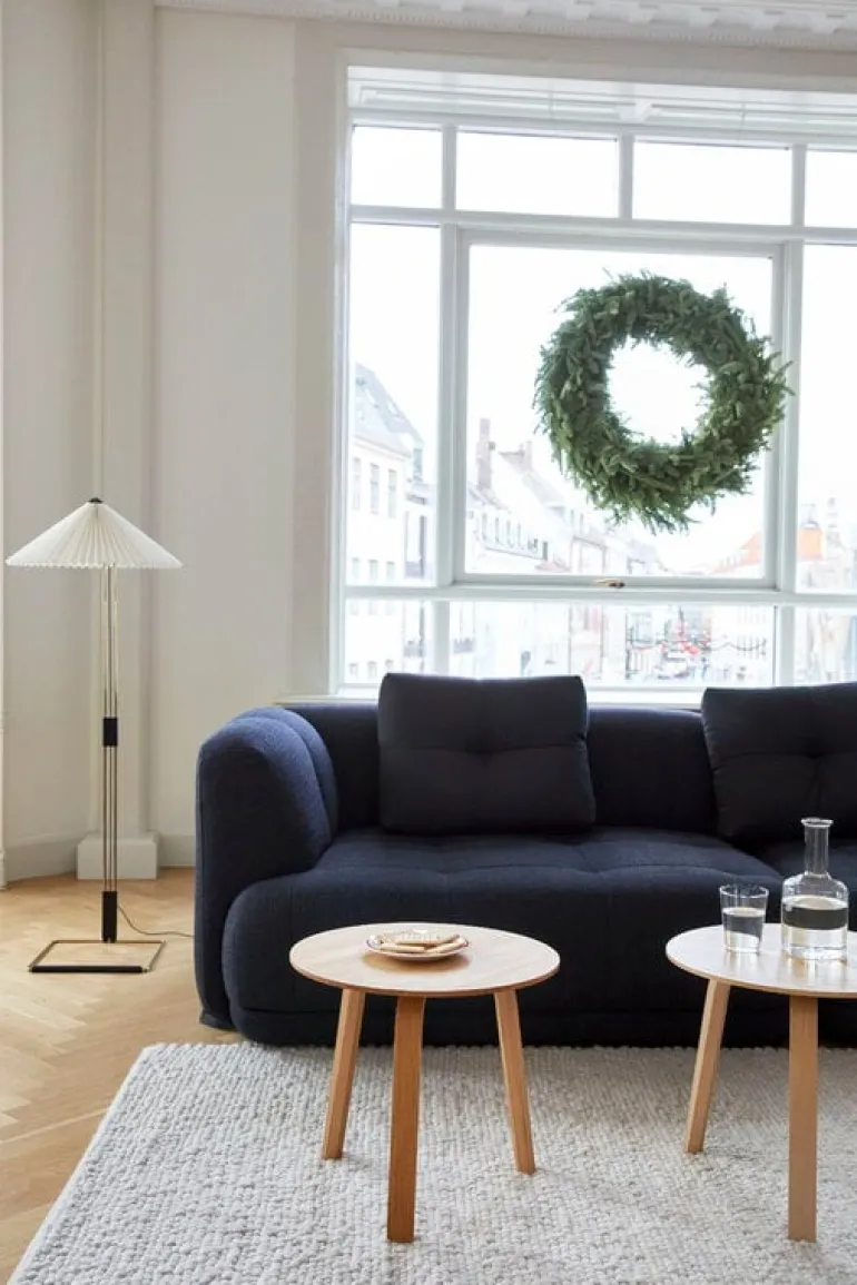 HAY Bella coffee table 45 cm, high, oiled oak