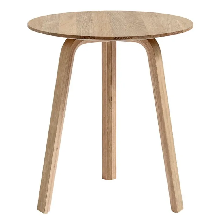 HAY Bella coffee table 45 cm, high, lacquered oak