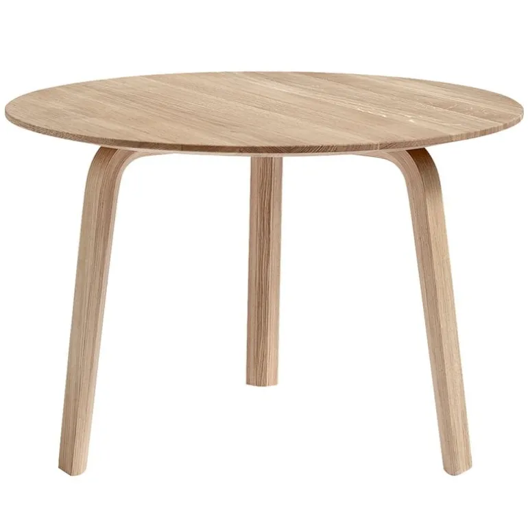 HAY Bella coffee table 60 cm, high, lacquered oak