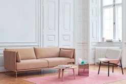 HAY Bella coffee table 60 cm, low, oiled oak