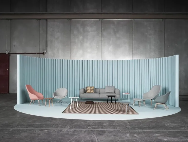 HAY Bella coffee table 45 cm, low, oiled oak