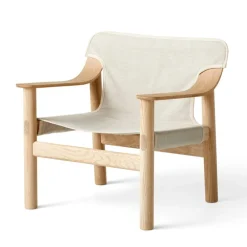 HAY Bernard lounge chair, oak - canvas