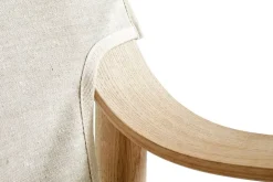 HAY Bernard lounge chair, oak - canvas