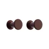 HAY Bolt Hook set, 2 pcs, dark brown