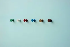 HAY Bolt Hook set, 2 pcs, dark brown