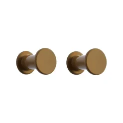 HAY Bolt Hook set, 2 pcs, light brown